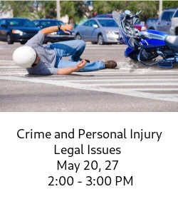 Crime and Personal Injury Legal Issues